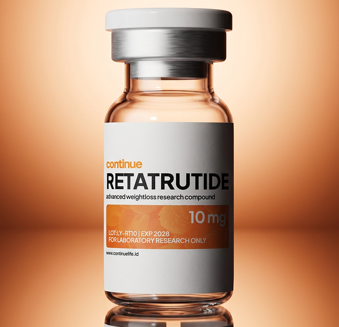 Continue peptide product bottle
